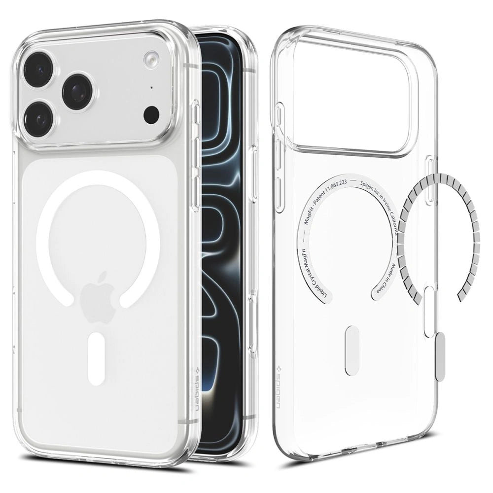 Etui Spigen Liquid Crystal na iPhone 18 Pro / 17 Pro - przezroczysto-białe – zdjęcie 2