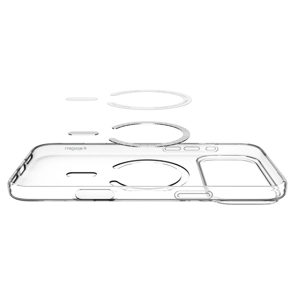 Etui Spigen Liquid na iPhone 18 Pro Max / 17 Pro Max - przezroczysto-białe – zdjęcie 4