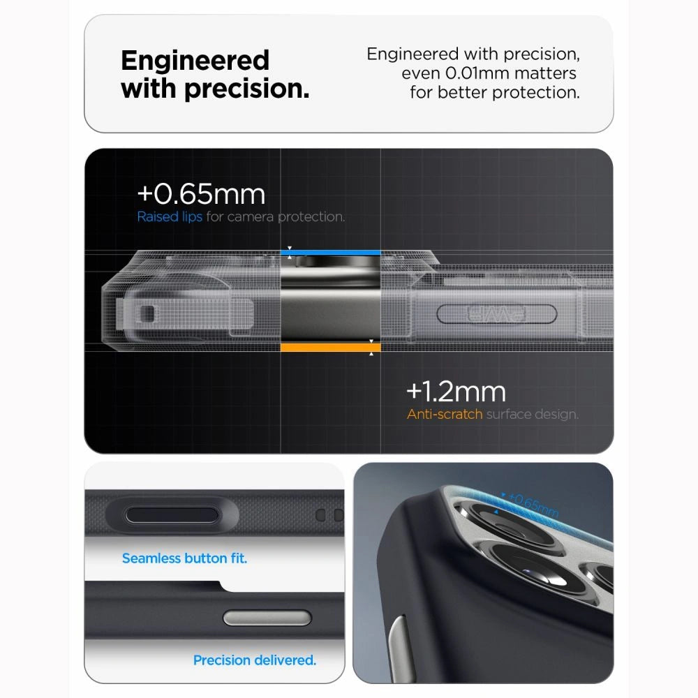Etui Spigen Nano Pop MagSafe na iPhone 18 Pro / 17 Pro - czarne – zdjęcie 8