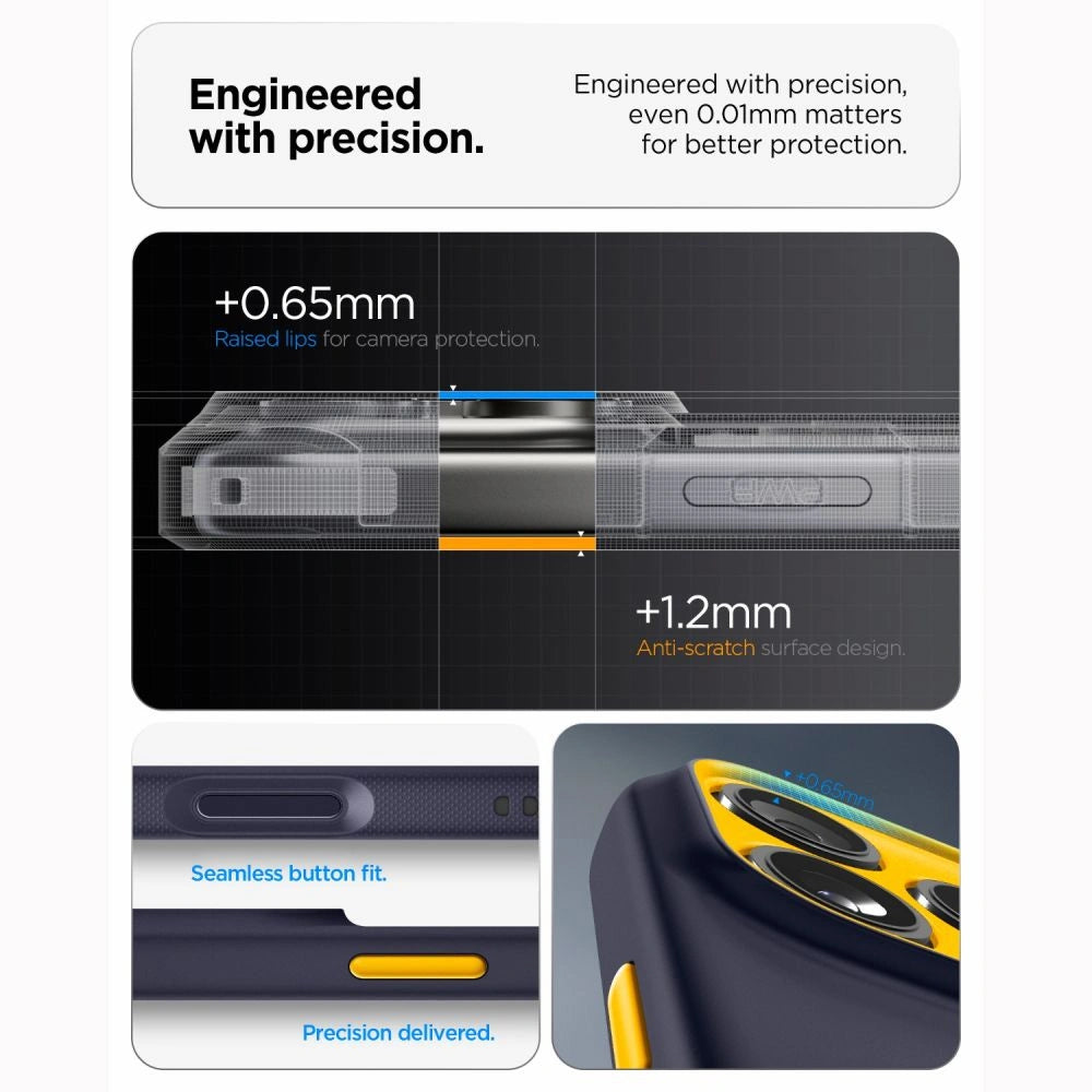 Etui Spigen Nano Pop MagSafe na iPhone 18 Pro / 17 Pro - niebieskie – zdjęcie 7