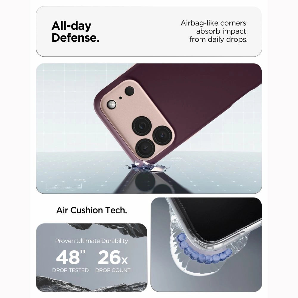 Etui Spigen Nano Pop MagSafe na iPhone 18 Pro Max / 17 Pro Max - dark cherry – zdjęcie 9