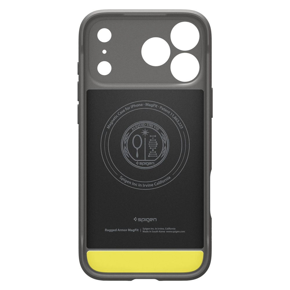 Etui Spigen Rugged Armor MagSafe na iPhone 18 Pro Max / 17 Pro Max - szare – zdjęcie 4