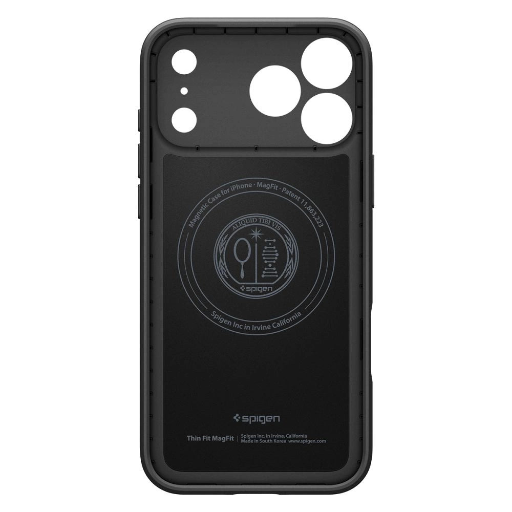 Etui Spigen Thin Fit MagSafe na iPhone 18 Pro / 17 Pro - czarne – zdjęcie 4