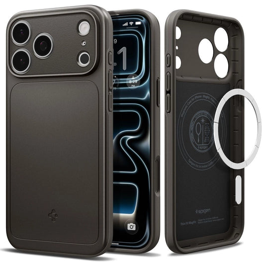 Etui Spigen Thin Fit MagSafe na iPhone 18 Pro / 17 Pro - czarne