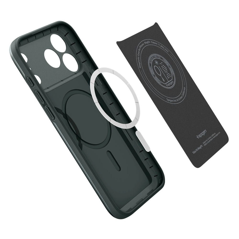 Etui Spigen Thin Fit MagSafe na iPhone 18 Pro Max / 17 Pro Max - zielone – zdjęcie 5