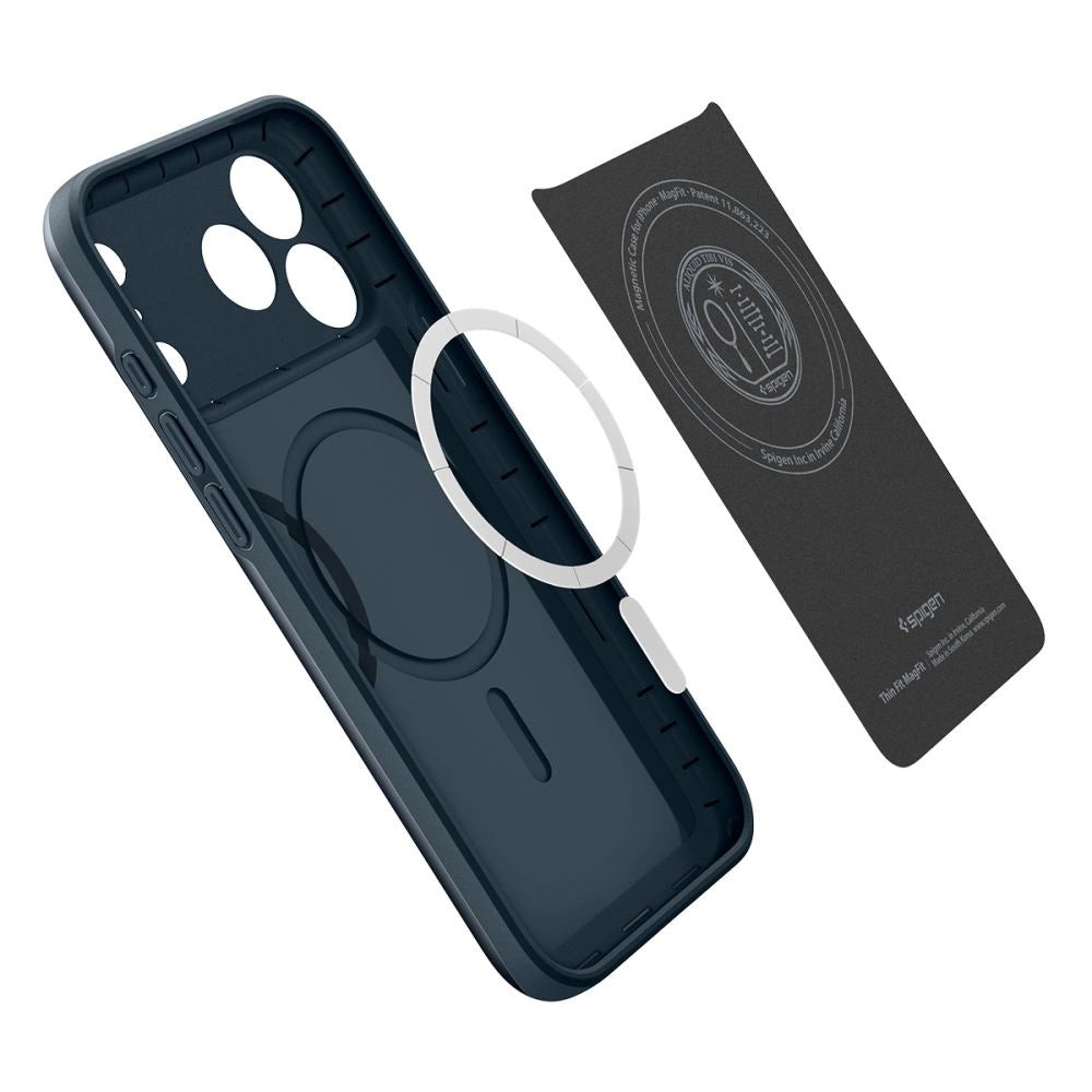 Etui Spigen Thin Fit MagSafe na iPhone 18 Pro Max / 17 Pro Max - szare – zdjęcie 5