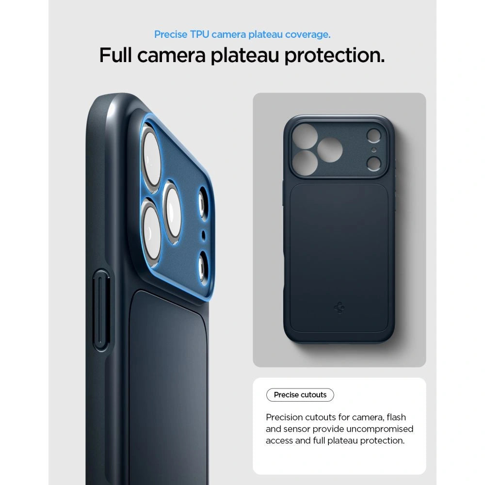 Etui Spigen Thin Fit MagSafe na iPhone 18 Pro Max / 17 Pro Max - szare – zdjęcie 9