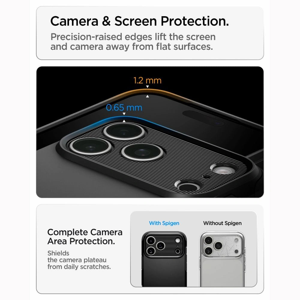 Etui Spigen Tough Armor MagSafe na iPhone 18 Pro / 17 Pro - czarne – zdjęcie 15