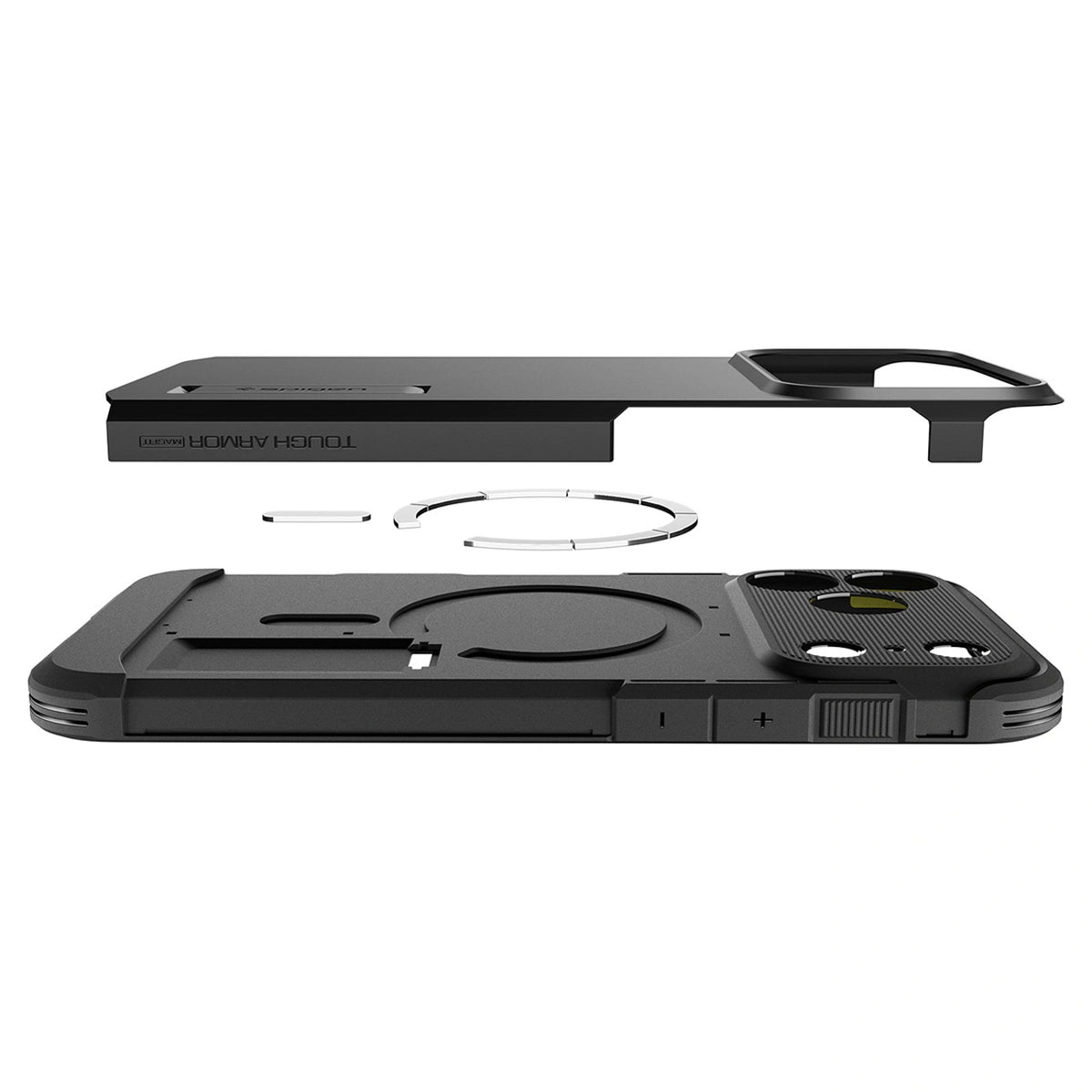 Etui Spigen Tough Armor MagSafe na iPhone 18 Pro / 17 Pro - czarne – zdjęcie 16