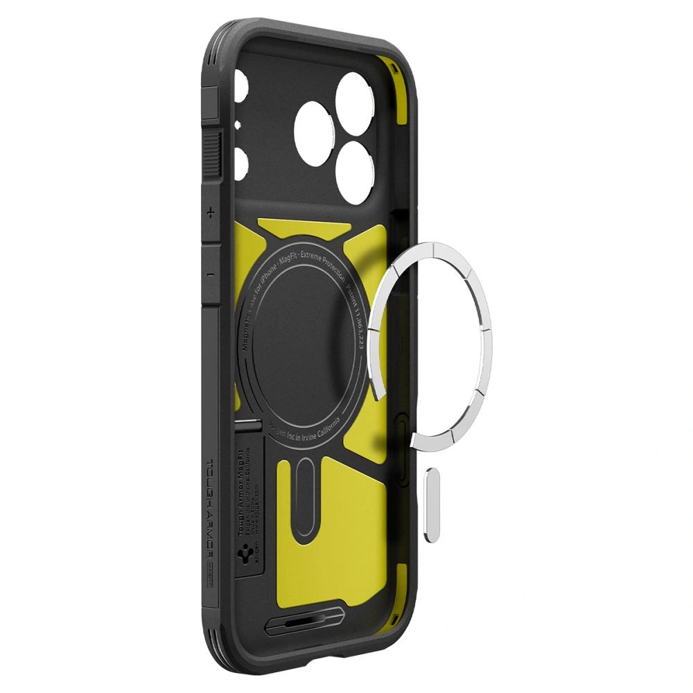 Etui Spigen Tough Armor MagSafe na iPhone 18 Pro / 17 Pro - czarne – zdjęcie 6