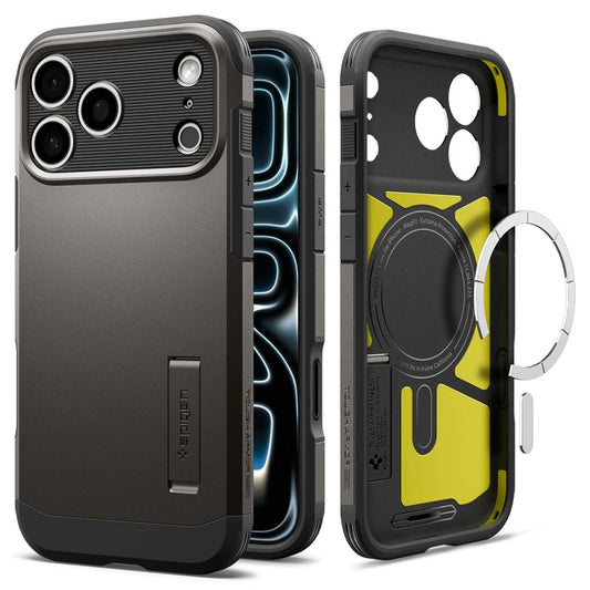 Etui Spigen Tough Armor MagSafe na iPhone 18 Pro / 17 Pro - czarne