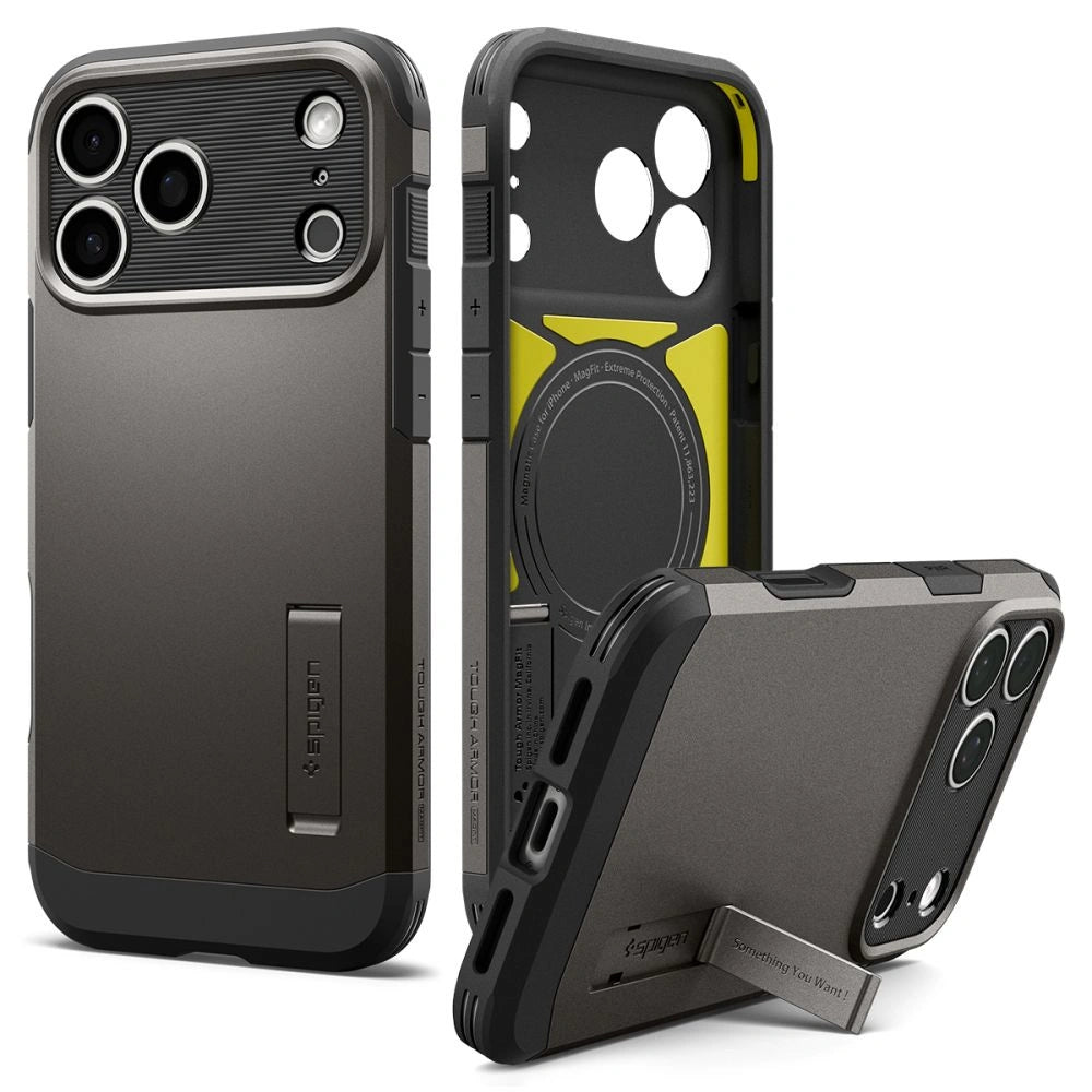 Etui Spigen Tough Armor na iPhone 18 Pro Max / 17 Pro Max - czarne – zdjęcie 3