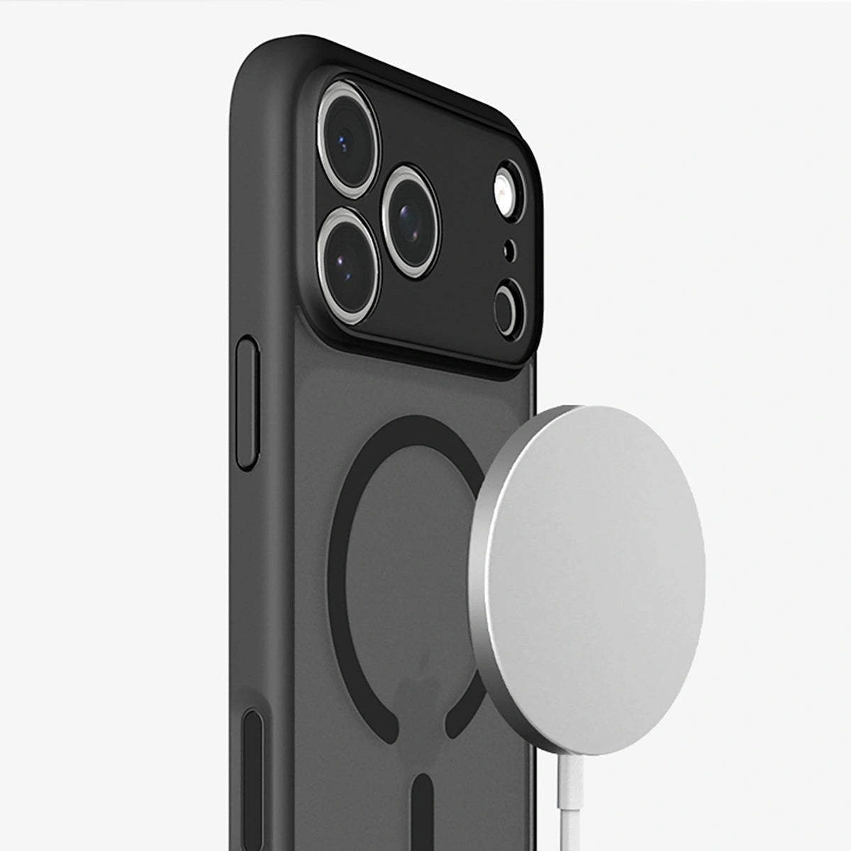 Etui Spigen Ultra Hybrid MagSafe na iPhone 18 Pro / 17 Pro - frost black – zdjęcie 15