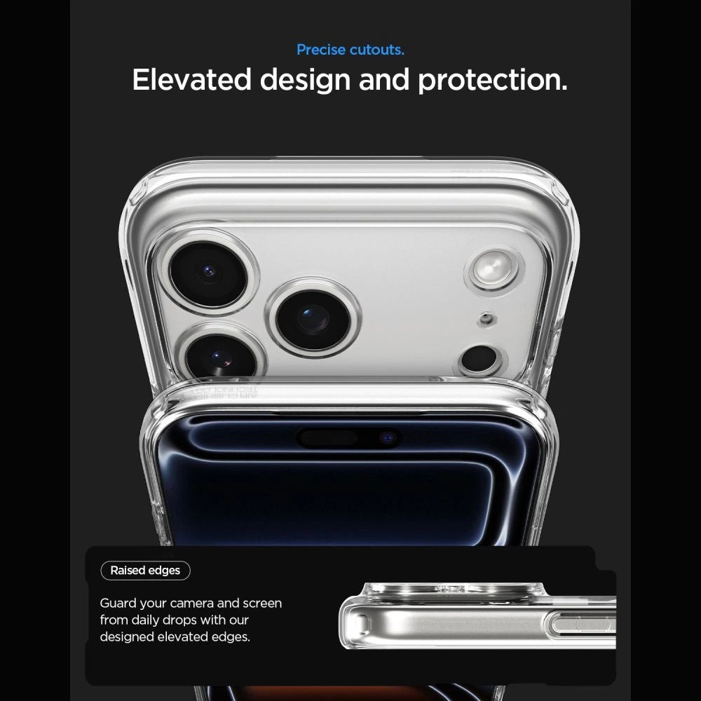 Etui Spigen Ultra Hybrid MagSafe Zero One na iPhone 18 Pro / 17 Pro - białe – zdjęcie 10