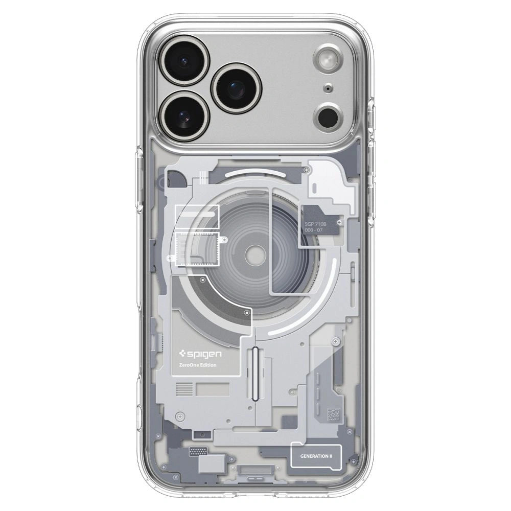 Etui Spigen Ultra Hybrid MagSafe Zero One na iPhone 18 Pro / 17 Pro - białe – zdjęcie 3