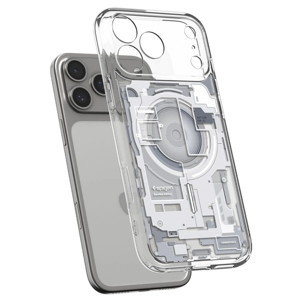 Etui Spigen Ultra Hybrid MagSafe Zero One na iPhone 18 Pro / 17 Pro - białe – zdjęcie 4