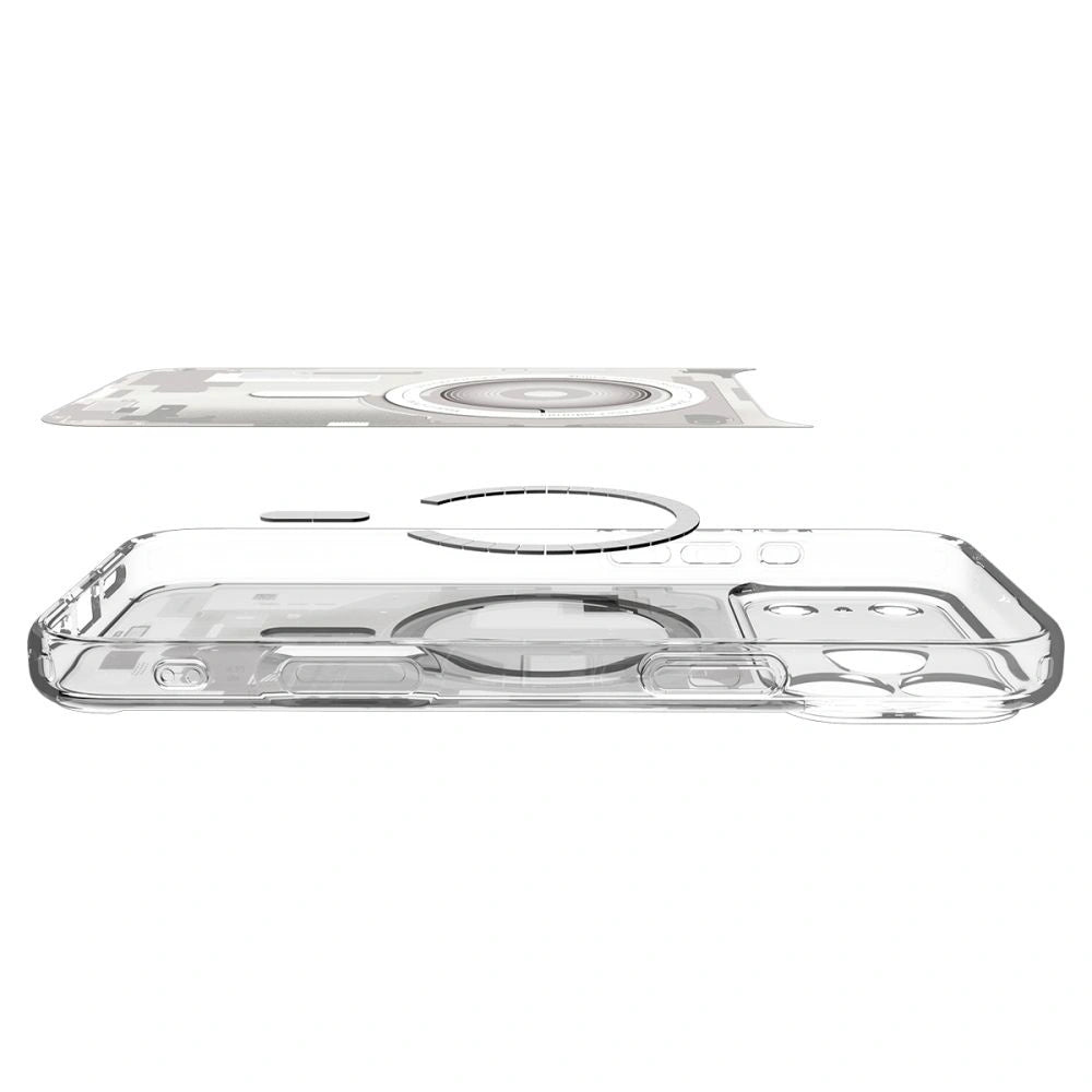 Etui Spigen Ultra Hybrid MagSafe Zero One na iPhone 18 Pro / 17 Pro - białe – zdjęcie 5