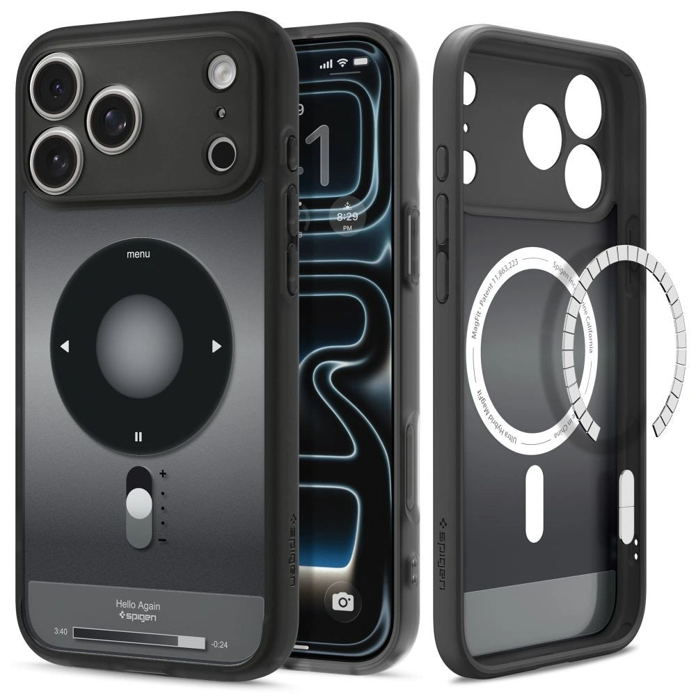 Etui Spigen Ultra Hybrid MagSafe na iPhone 18 Pro Max / 17 Pro Max - czarne – zdjęcie 2