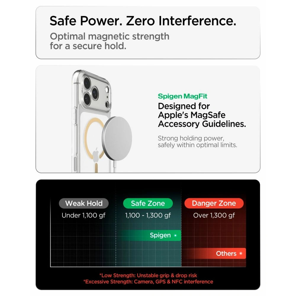 Etui Spigen Ultra na iPhone 18 Pro Max / 17 Pro Max - przezroczysto-złote – zdjęcie 9