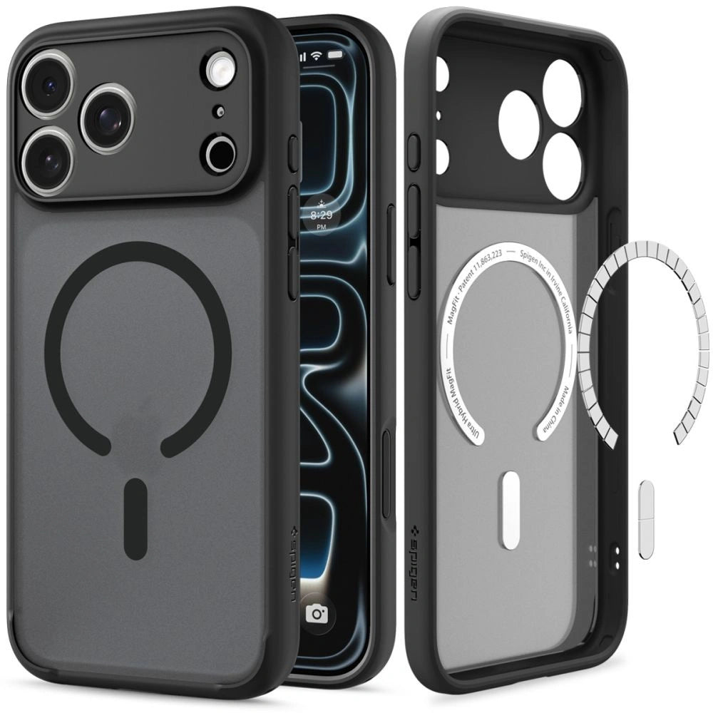 Etui Spigen Ultra Hybrid na iPhone 18 Pro Max / 17 Pro Max - frost black – zdjęcie 2