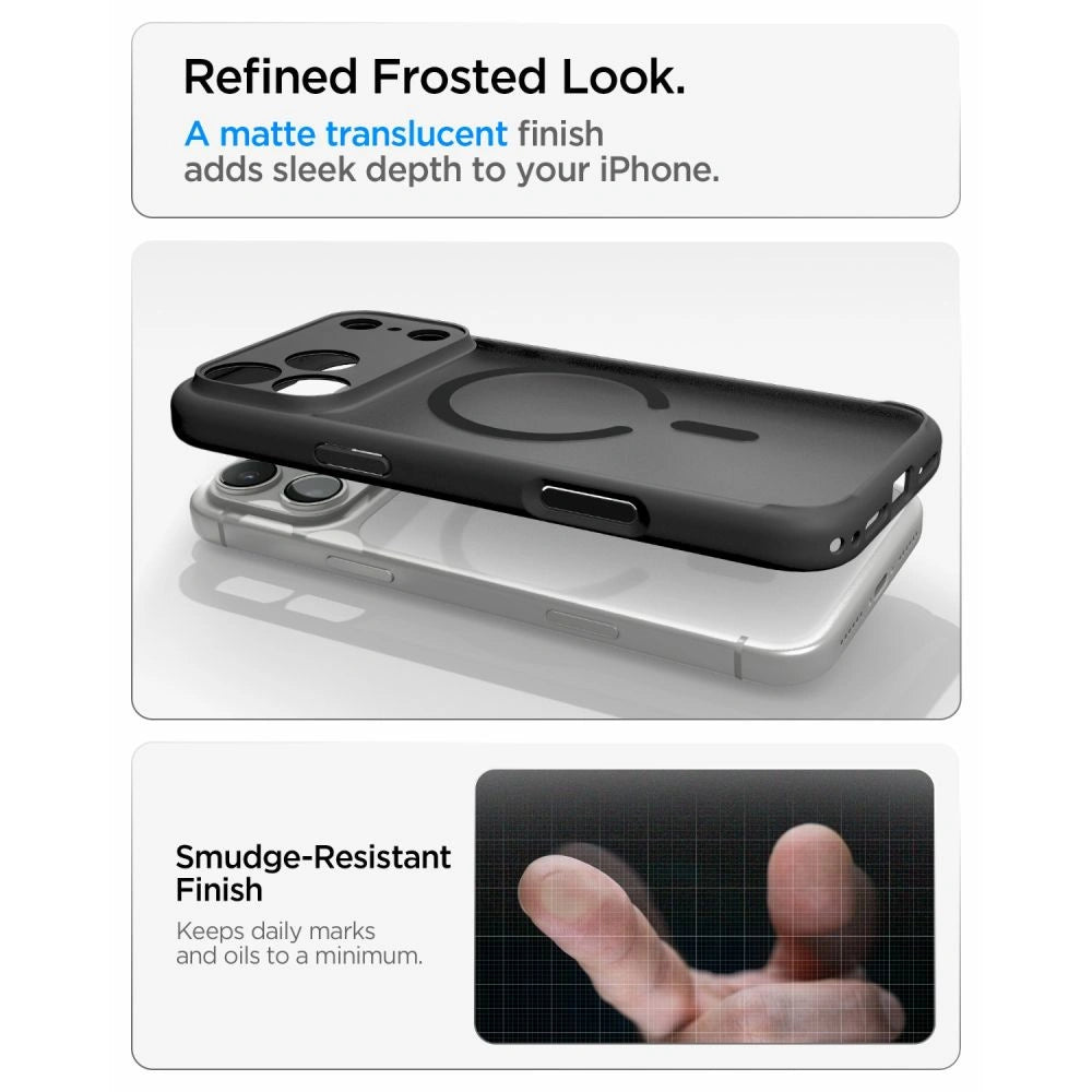 Etui Spigen Ultra Hybrid na iPhone 18 Pro Max / 17 Pro Max - frost black – zdjęcie 7