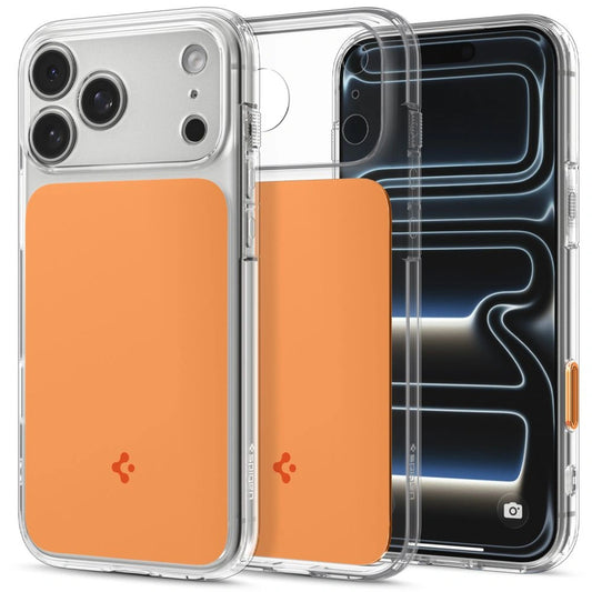 Etui Spigen Ultra Hybrid MagSafe na iPhone 18 Pro / 17 Pro - pomarańczowe
