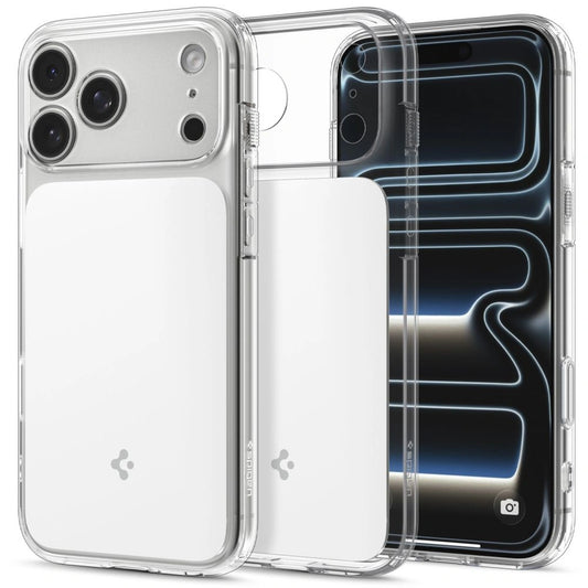 Etui Spigen Ultra Hybrid MagSafe na iPhone 18 Pro / 17 Pro - białe