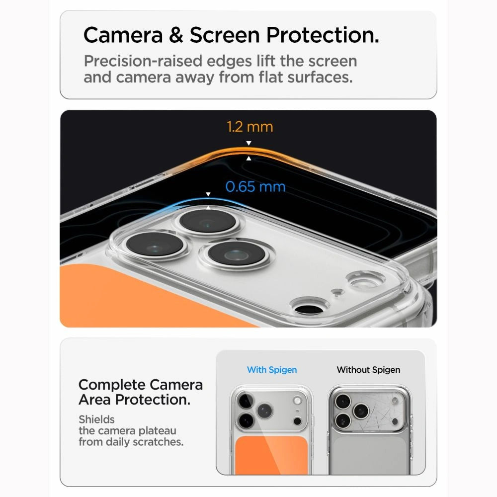 Etui Spigen Ultra Hybrid na iPhone 18 Pro Max / 17 Pro Max - pomarańczowe – zdjęcie 12