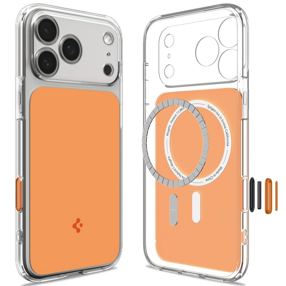 Etui Spigen Ultra Hybrid na iPhone 18 Pro Max / 17 Pro Max - pomarańczowe – zdjęcie 2