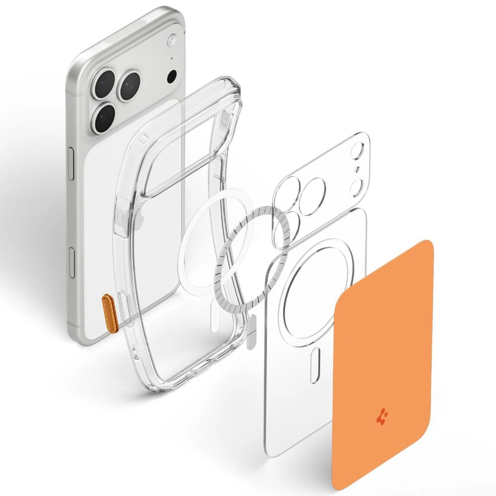 Etui Spigen Ultra Hybrid na iPhone 18 Pro Max / 17 Pro Max - pomarańczowe – zdjęcie 4