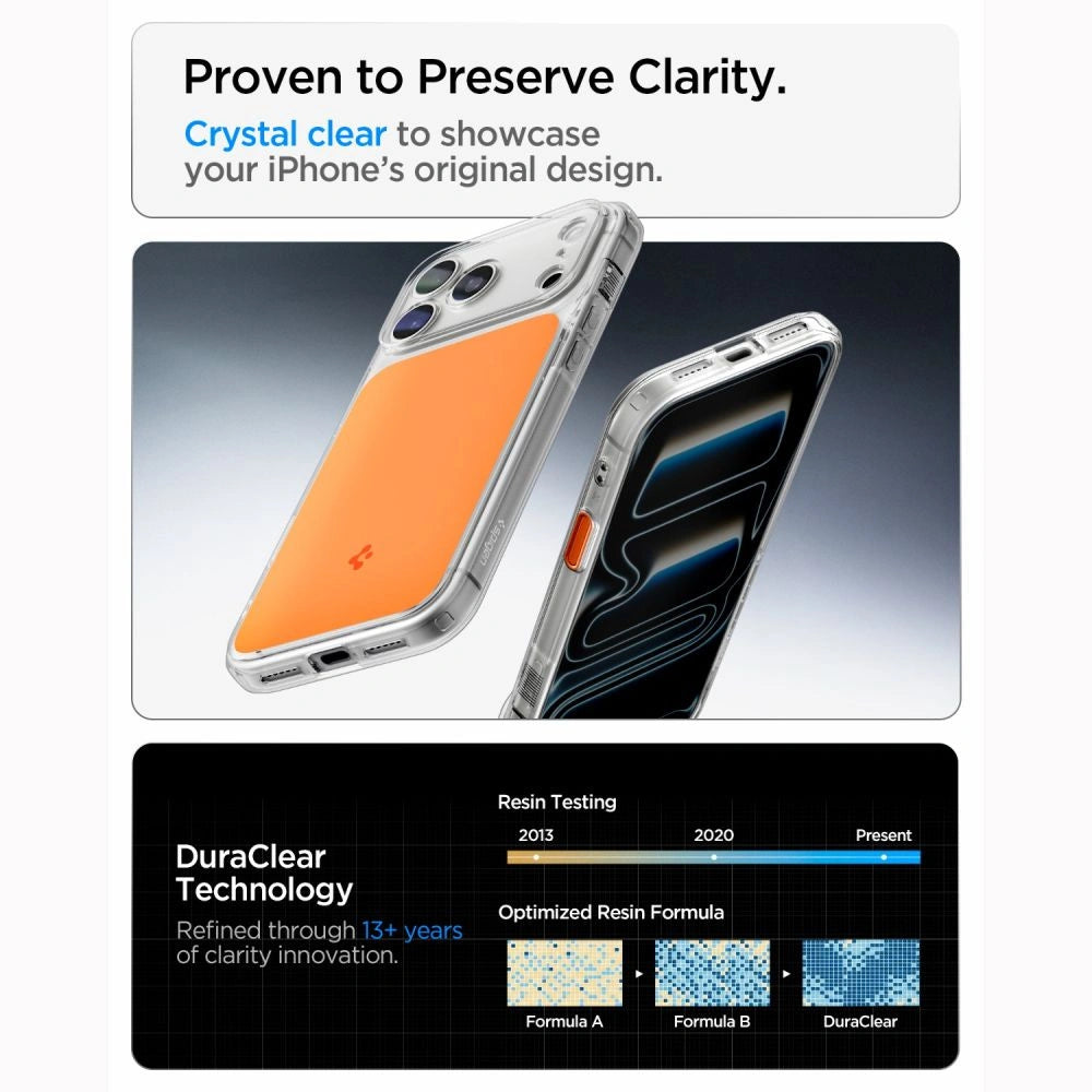 Etui Spigen Ultra Hybrid na iPhone 18 Pro Max / 17 Pro Max - pomarańczowe – zdjęcie 8