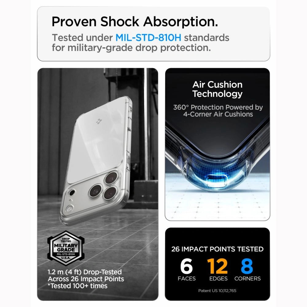 Etui Spigen Ultra Hybrid MagSafe na iPhone 18 Pro Max / 17 Pro Max - białe – zdjęcie 11