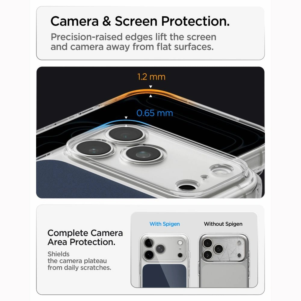 Etui Spigen Ultra na iPhone 18 Pro Max / 17 Pro Max - niebieskie matowe – zdjęcie 12