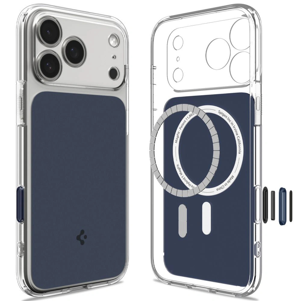 Etui Spigen Ultra na iPhone 18 Pro Max / 17 Pro Max - niebieskie matowe – zdjęcie 2