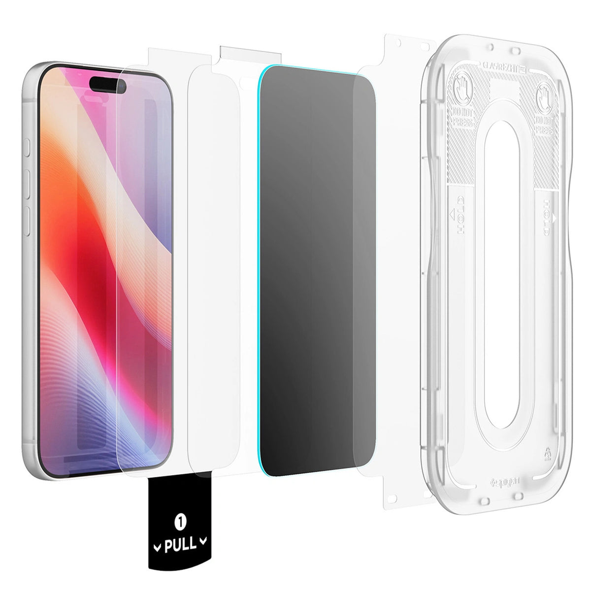 Szkło hartowane Spigen Glas.tR EZ Fit Pro HD AC na iPhone 18 Pro – zdjęcie 3
