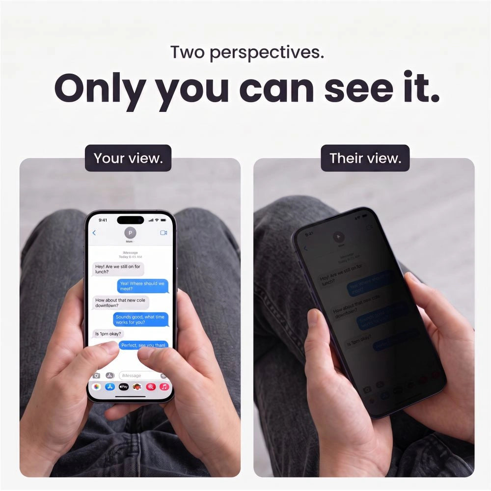 Szkło prywatyzujące Tech-Protect Quick Set Spy+ 2-Pack na iPhone 18 Pro Max – zdjęcie 5
