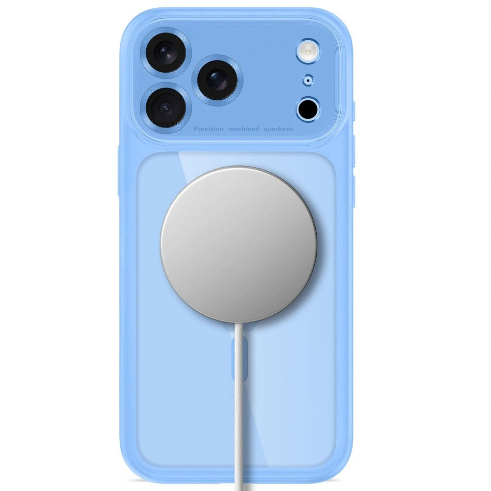 Etui Tech-Protect na iPhone 18 Pro / 17 Pro - przezroczysto-błękitny – zdjęcie 4