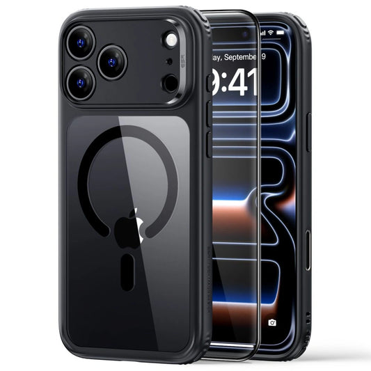 Etui ESR Classic Hybrid na iPhone 18 Pro / 17 Pro - przezroczysto-czarne