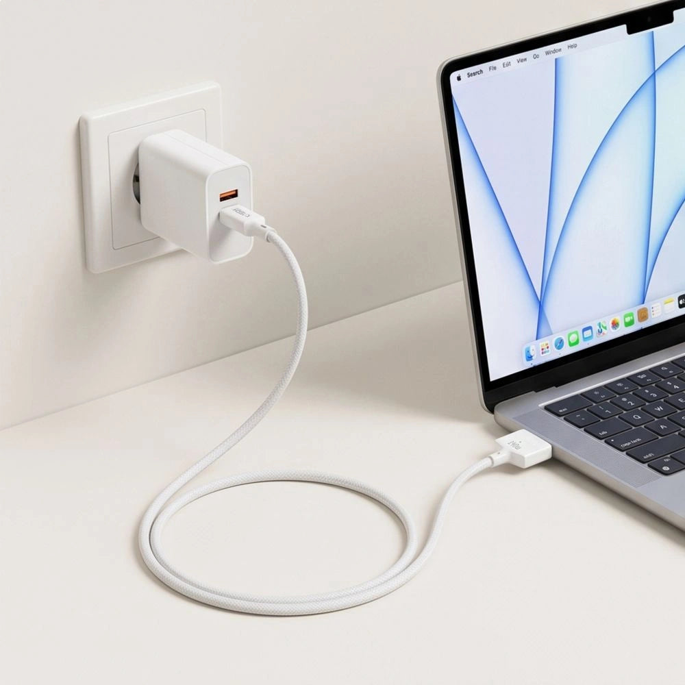 Kabel Tech-Protect MMC01 Ultraboost USB-C / MagSafe 3 do MacBook - biały – zdjęcie 7