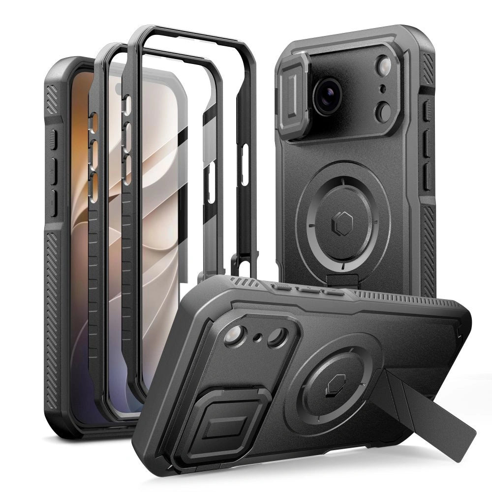 Etui Tech-Protect Kevlar MagSafe na iPhone 18 Pro Max / 7 Pro Max - czarne