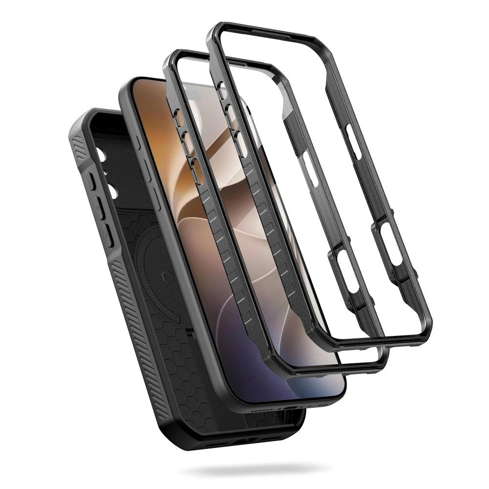 Etui Tech-Protect Kevlar MagSafe na iPhone 18 Pro Max / 7 Pro Max - czarne – zdjęcie 3