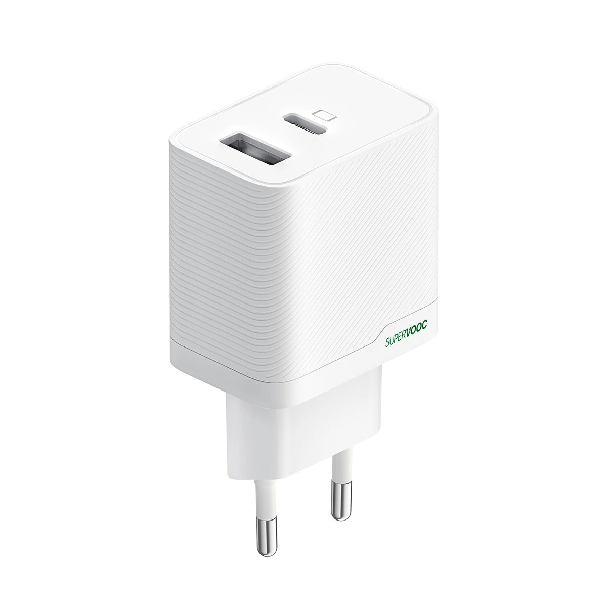 Ładowarka sieciowa OPPO OSAB4CB4AE 45W USB-A + USB-C - biała