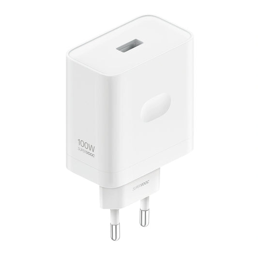 Ładowarka sieciowa OPPO VCBAOBEH 100W USB-A z kablem USB-A - USB-C - biała