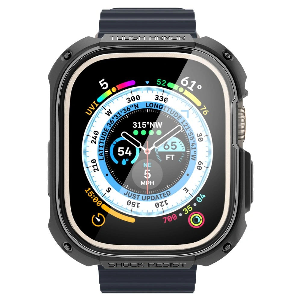 Etui Spigen Tough Armor na Apple Watch Ultra 49 mm - czarne – zdjęcie 3