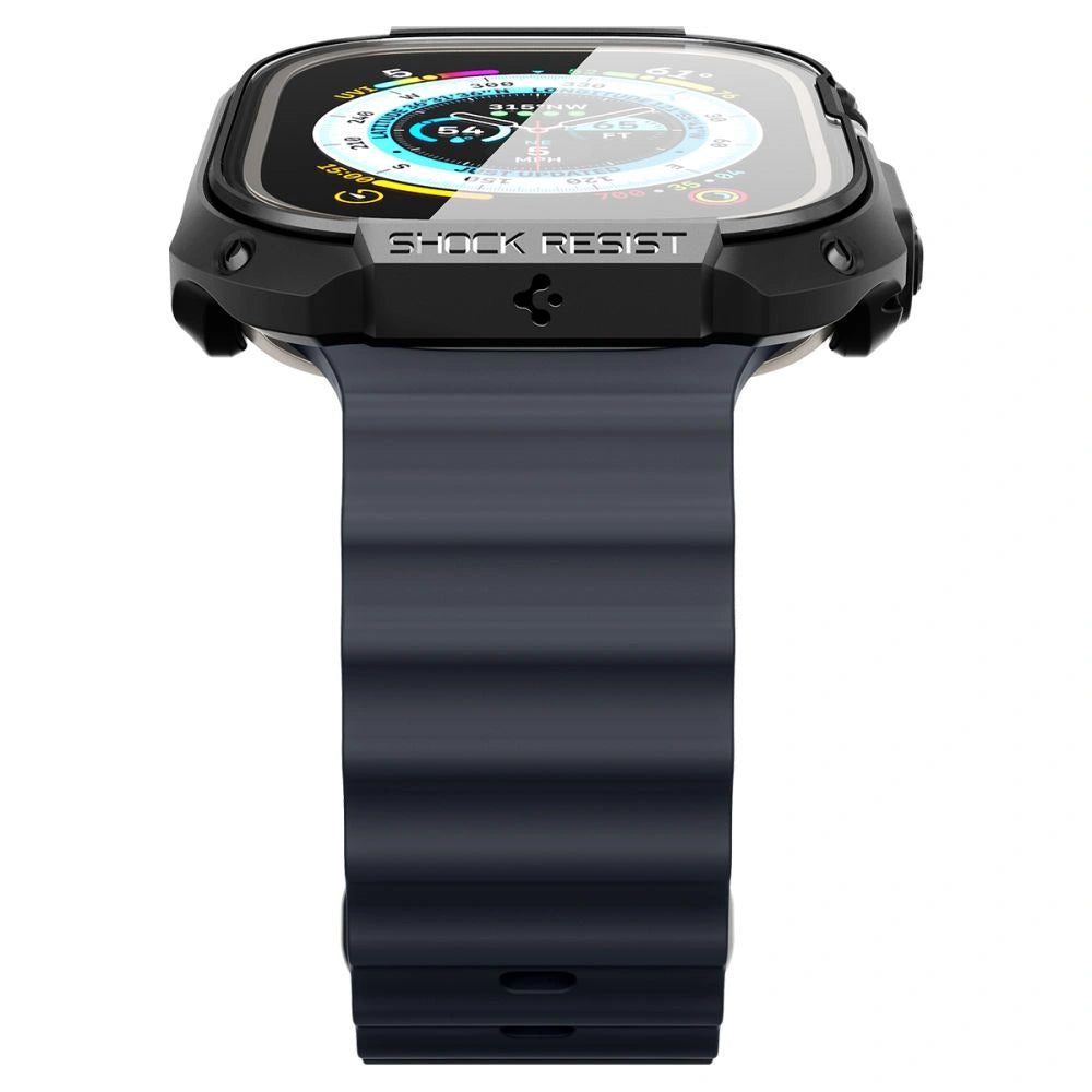 Etui Spigen Tough Armor na Apple Watch Ultra 49 mm - czarne – zdjęcie 7