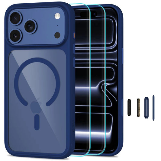 Etui Tech-Protect MagOne MagSafe CC + Szkło hartowane na iPhone 18 Pro Max