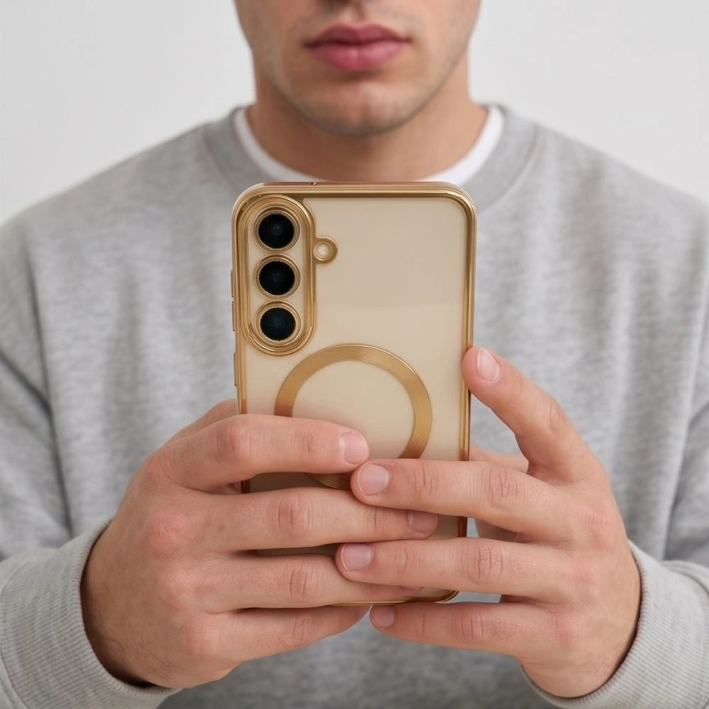 Etui Tech-Protect MagFlex na Samsung Galaxy S26 FE - złote – zdjęcie 7