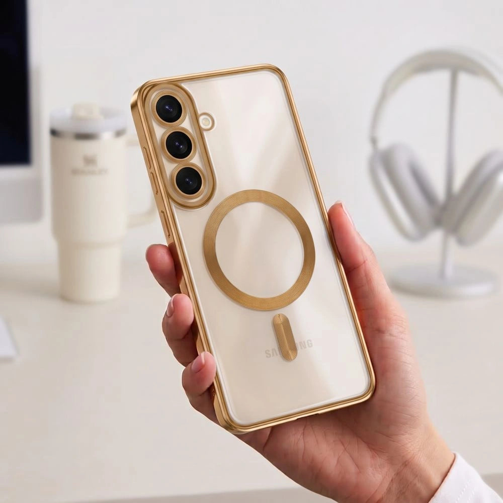 Etui Tech-Protect MagFlex na Samsung Galaxy S26 FE - złote – zdjęcie 9