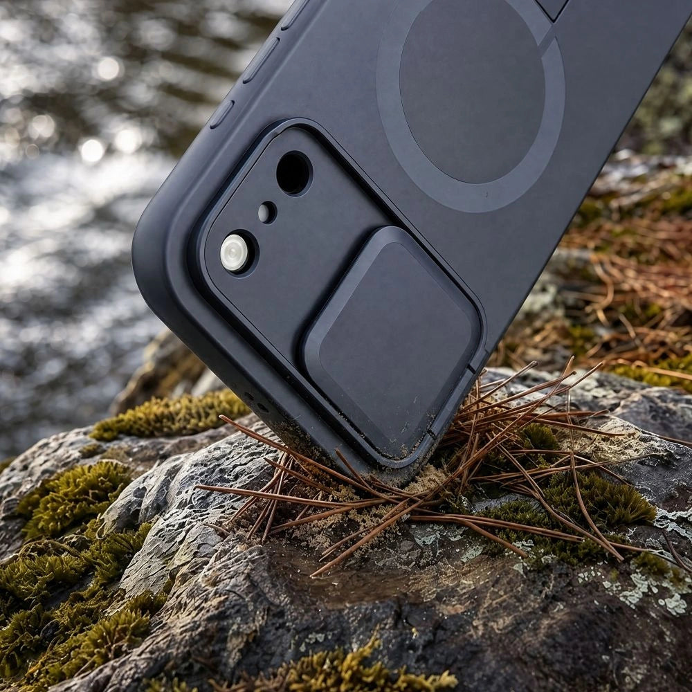 Etui Tech-Protect Kevlar Aura MagSafe na iPhone 18 Pro / 17 Pro - granatowe – zdjęcie 4