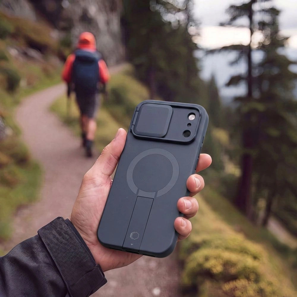 Etui Tech-Protect Kevlar Aura MagSafe na iPhone 18 Pro / 17 Pro - granatowe – zdjęcie 5